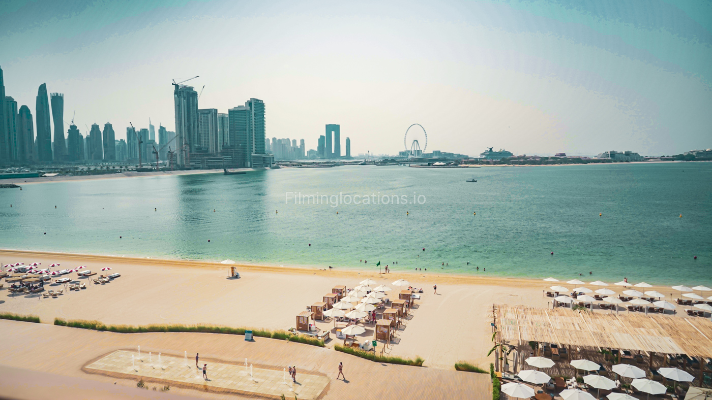 Beautiful Terrace with Dubai Eye View | Filming Locations