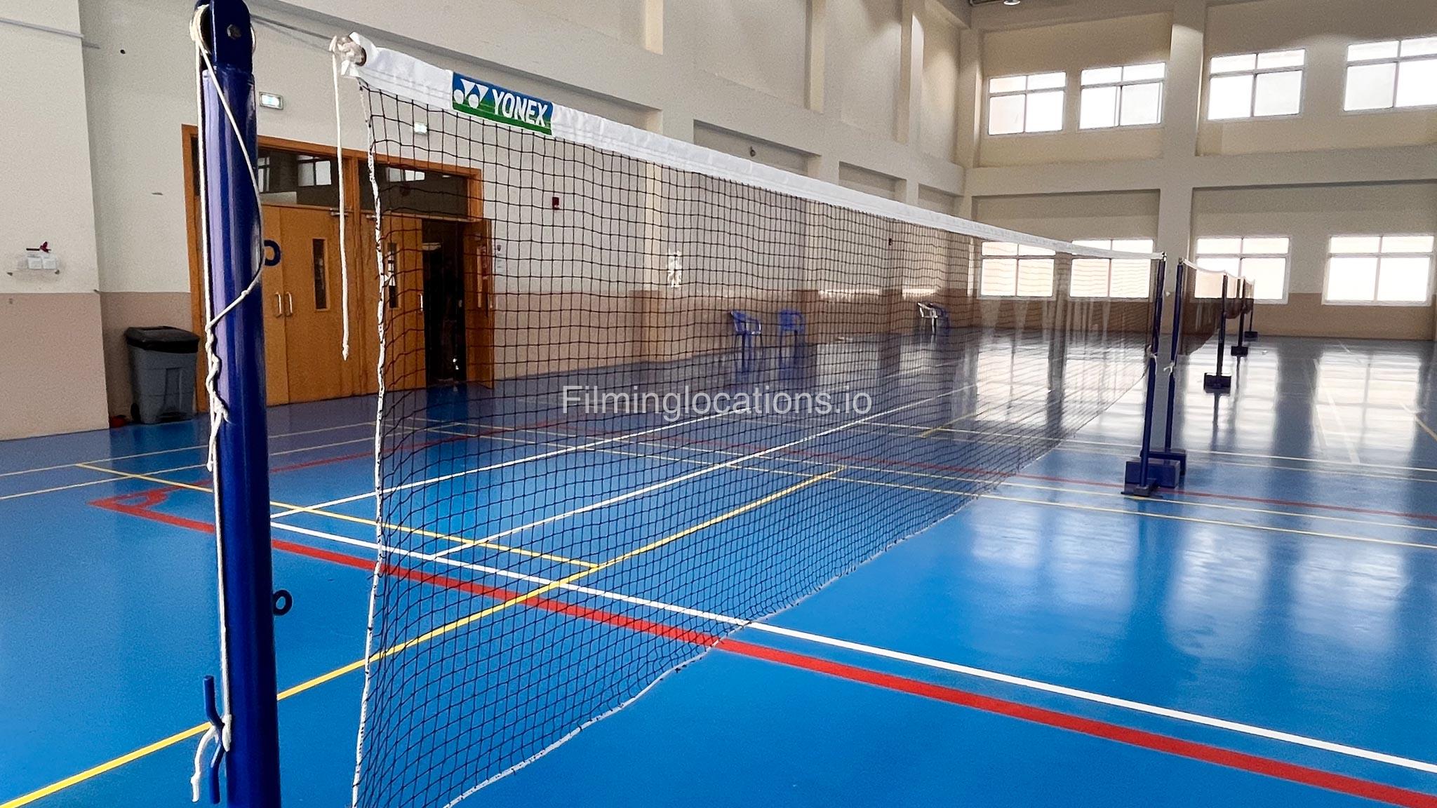 Incredible Indoor Badminton Court in Al Quoz Filming Locations