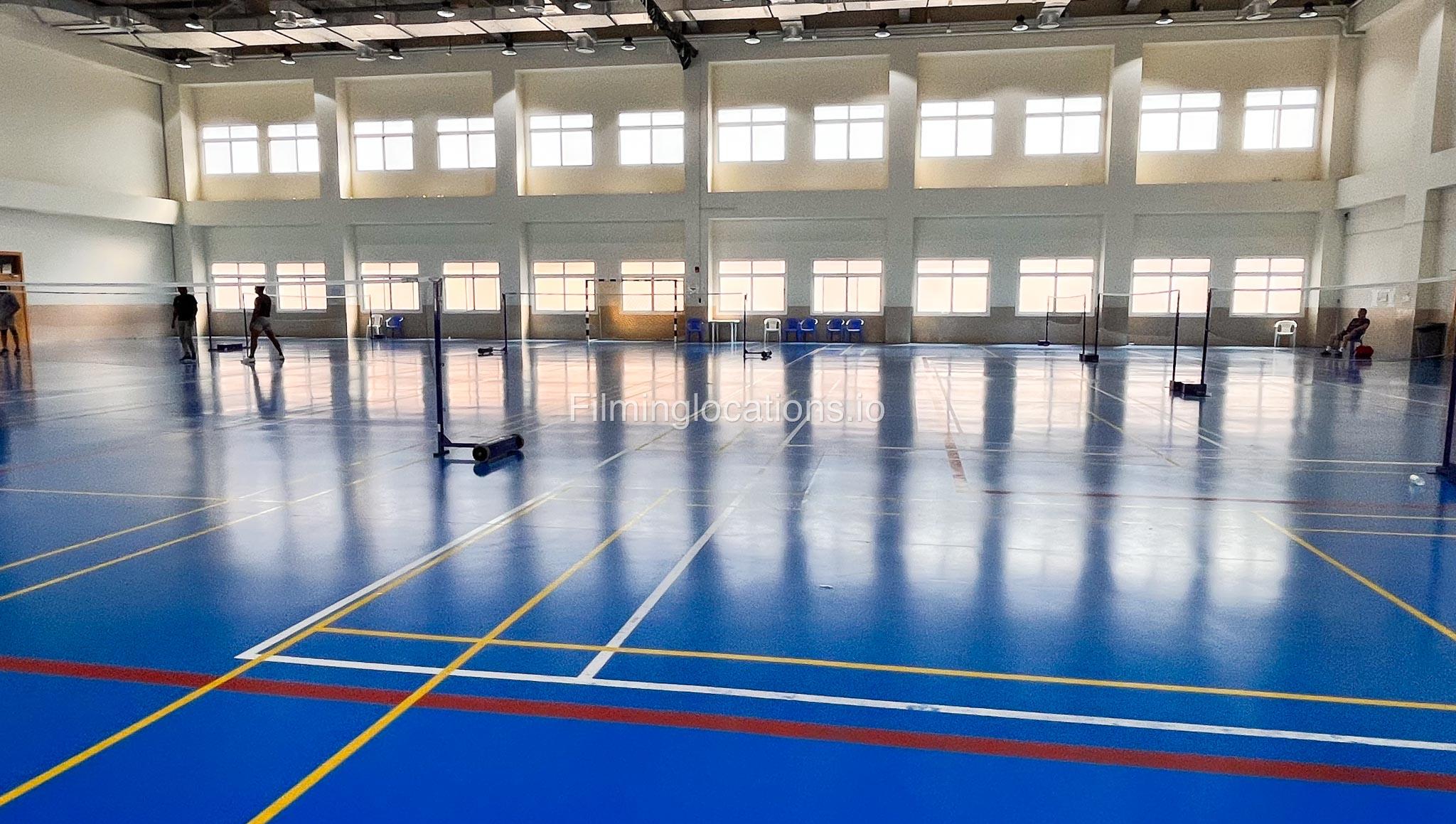 Incredible Indoor Badminton Court in Al Quoz Filming Locations